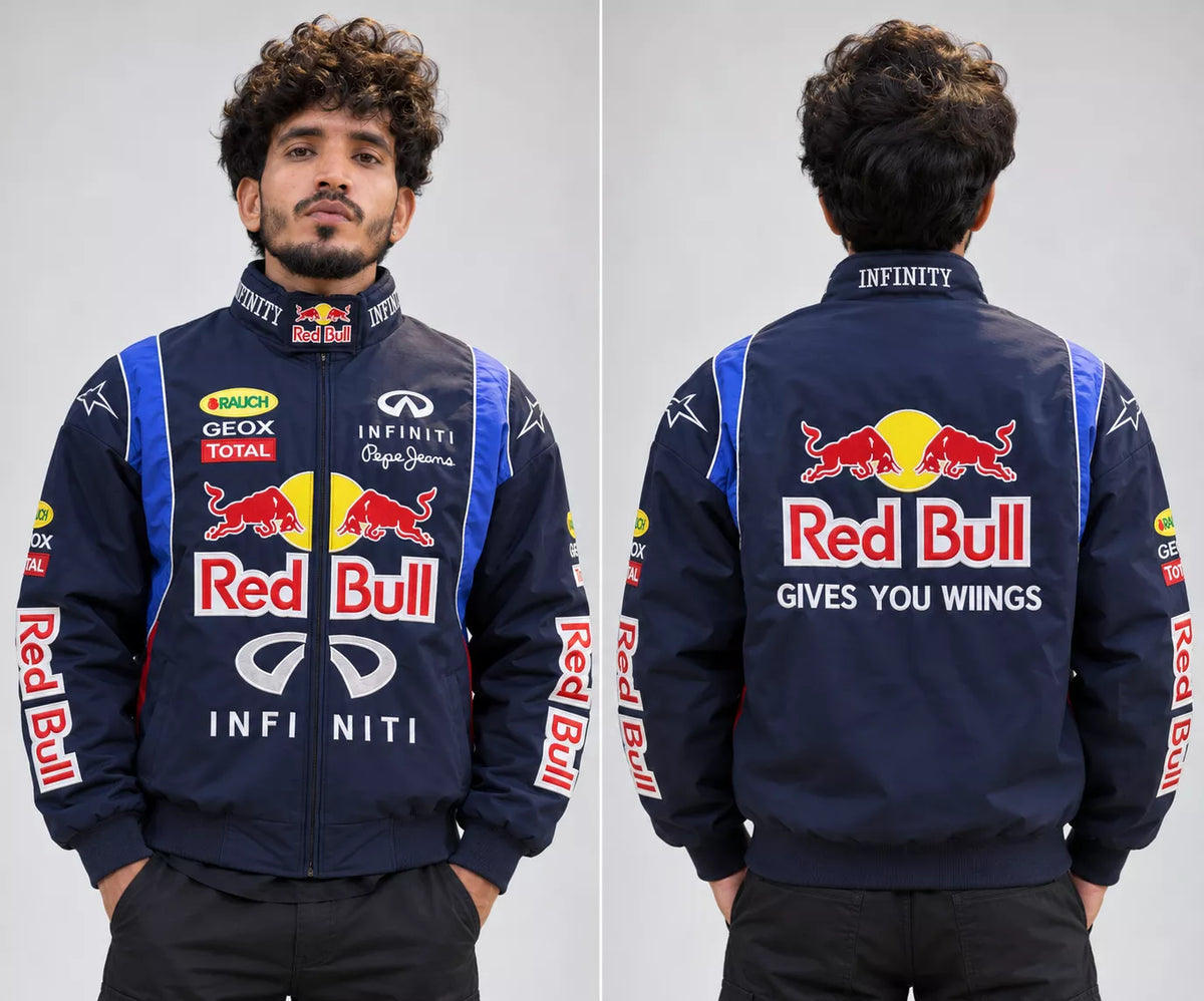 Navy Blue Redbull Parachute Jacket
