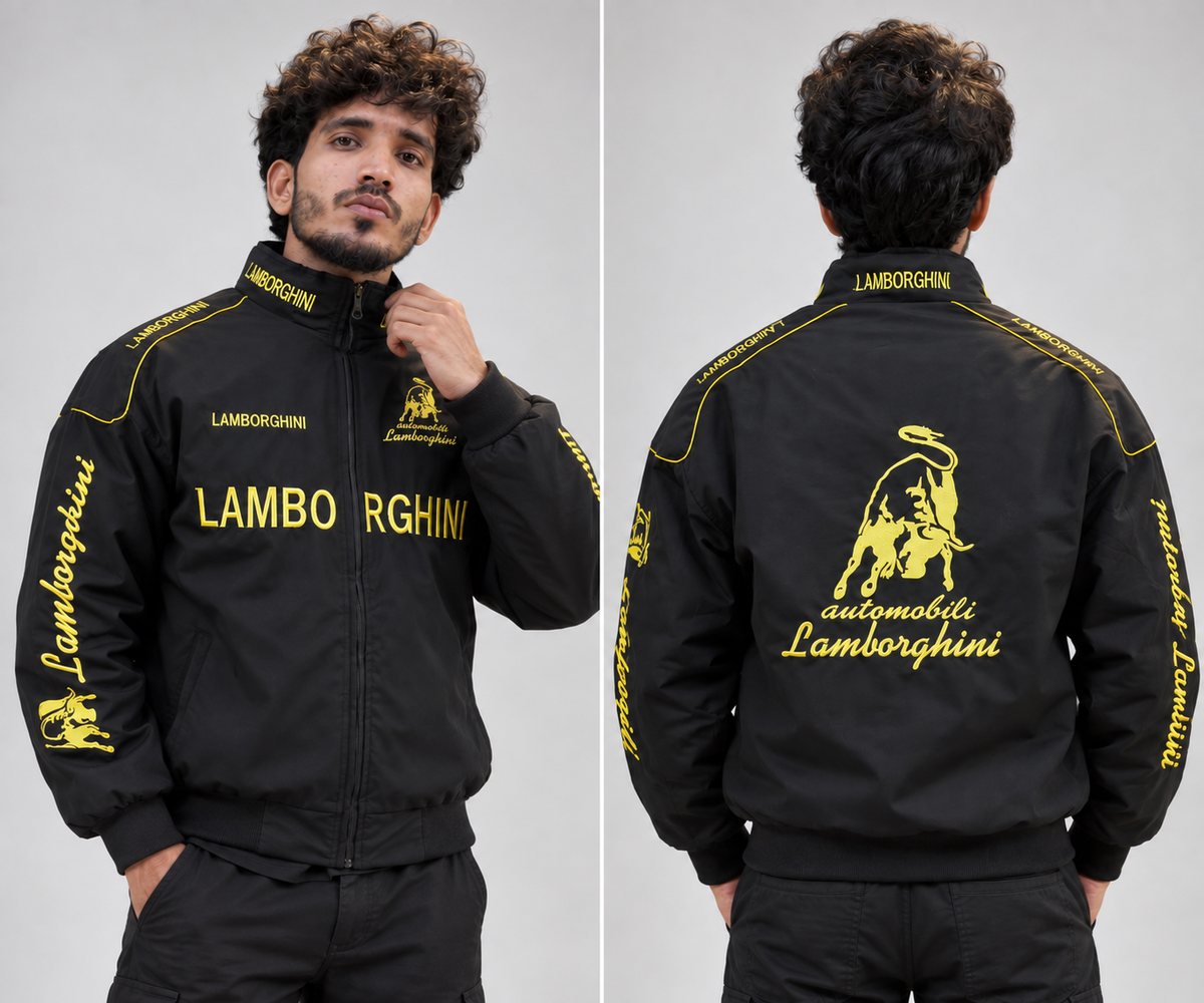 Lamborghini Black Jacket