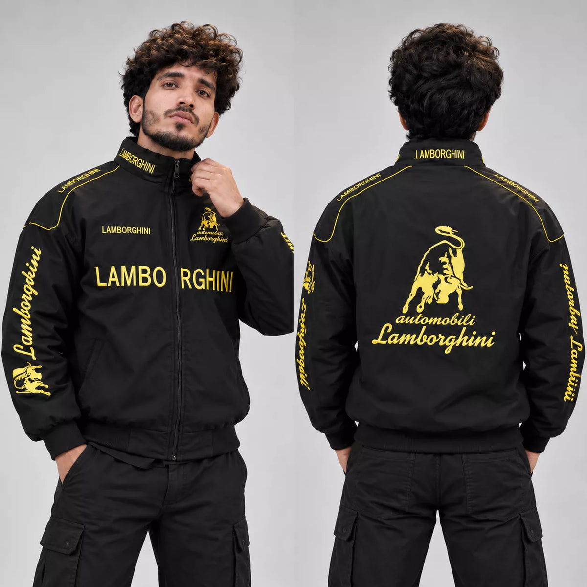 Lamborghini Black Jacket
