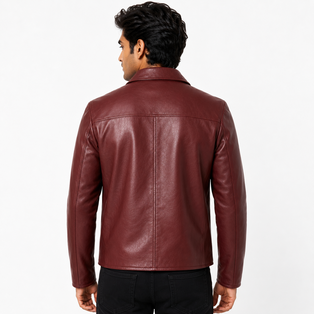 Merlot Leather Jacket