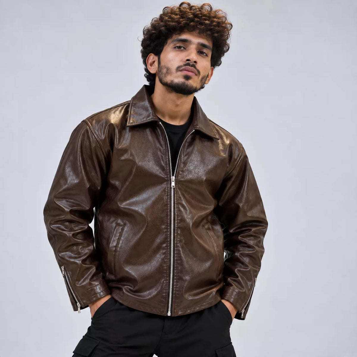 Brown Leather Jacket