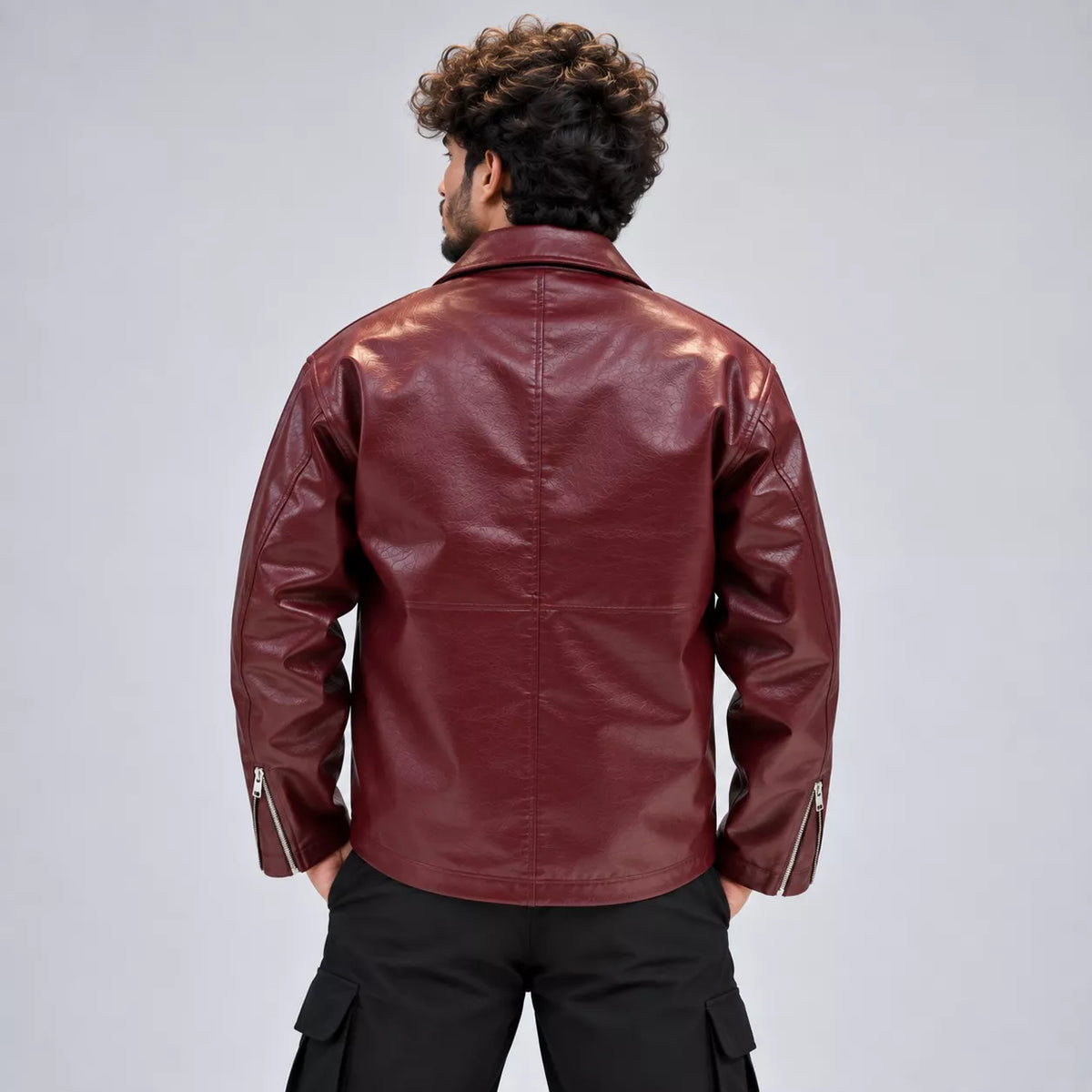Merlot Leather Jacket