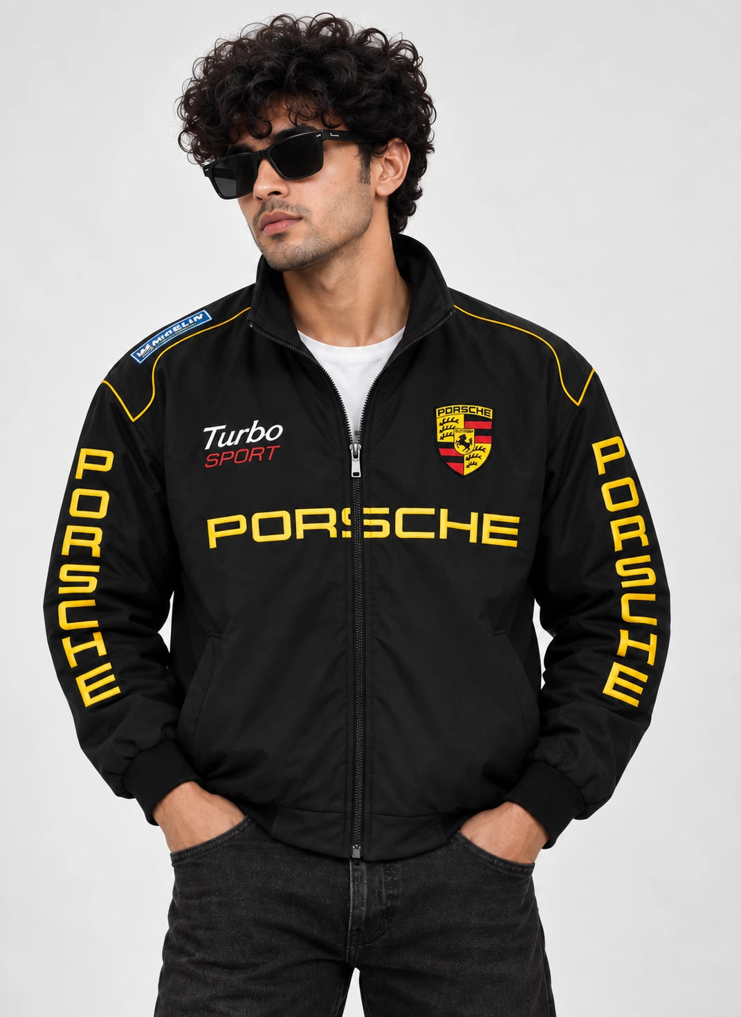 Porsche Racing Black Jacket