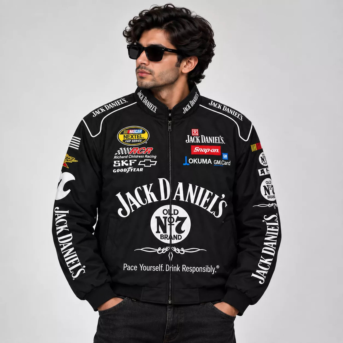 JACK DANIEL Embroidery Jacket