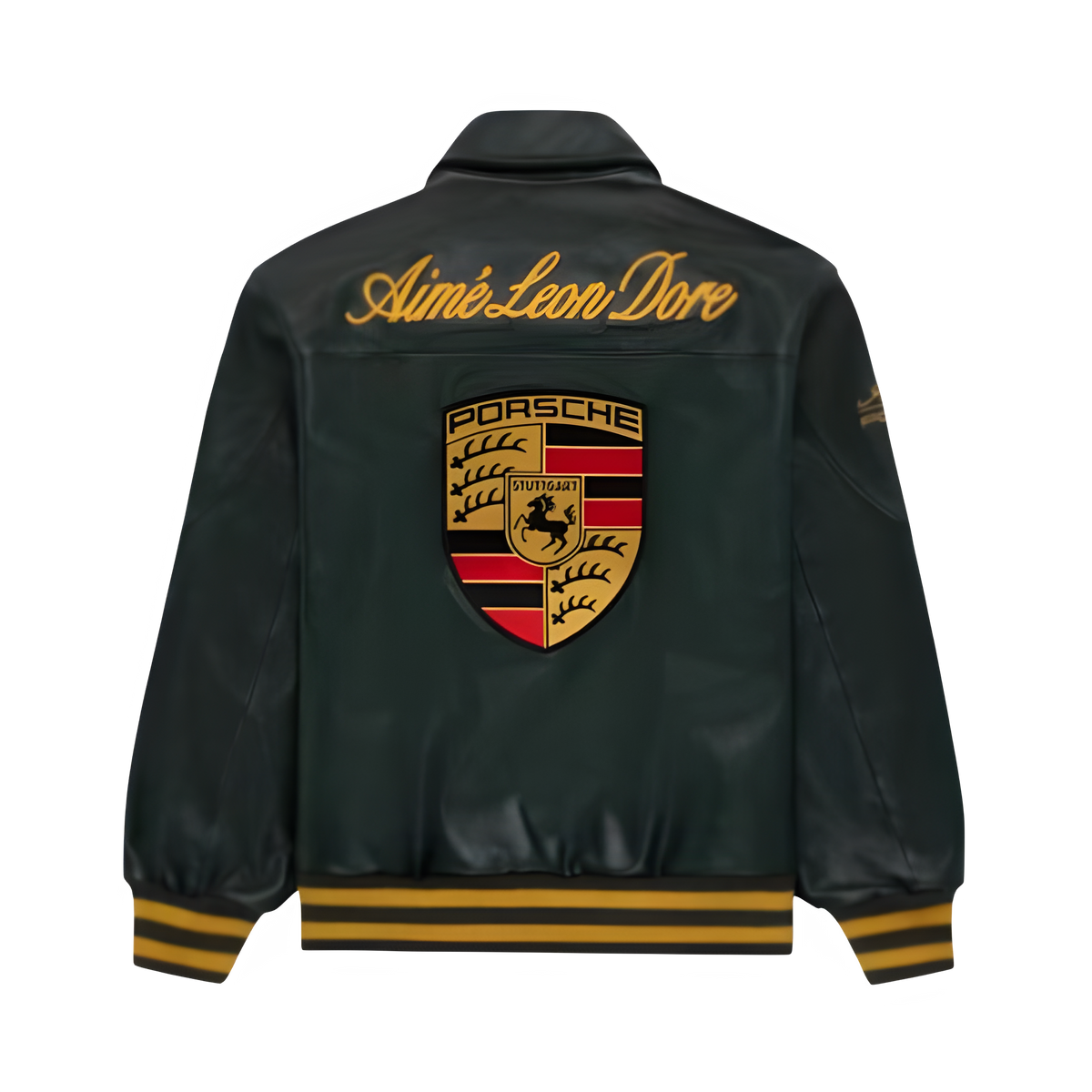 Porsche Green Leather Jacket