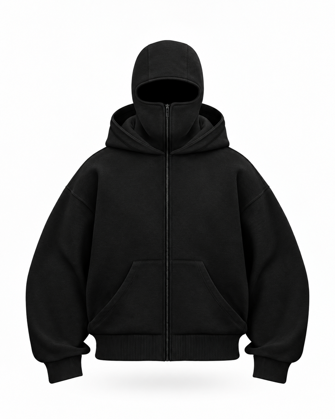 Balaclava Zipper Hoodie
