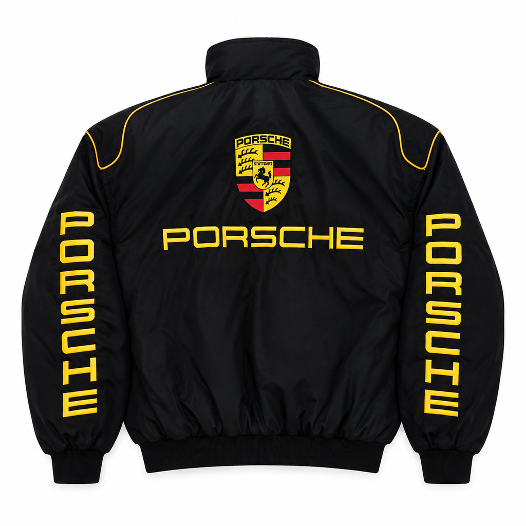 Porsche Racing Black Jacket