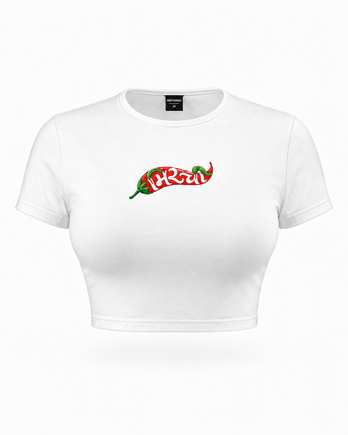 Mirchi Crop Top