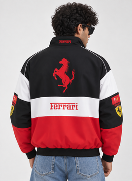 FERRARI Trio embroidery jacket