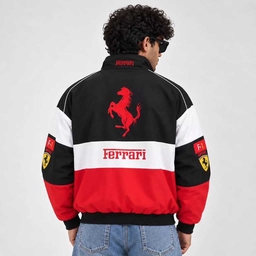 FERRARI Trio embroidery jacket