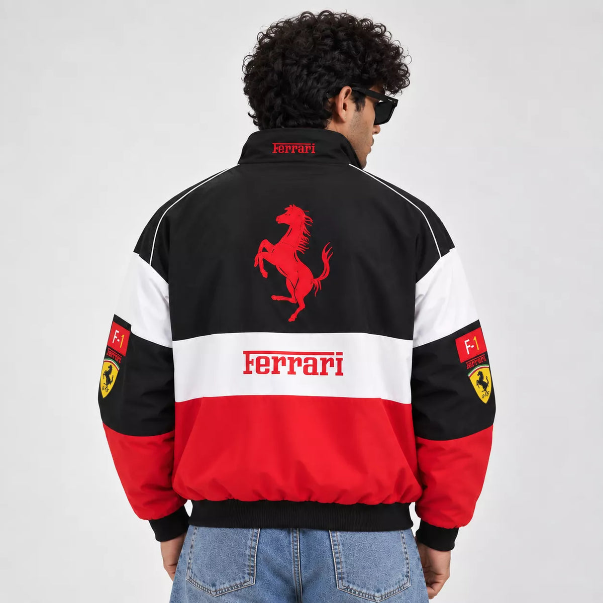 FERRARI Trio embroidery jacket