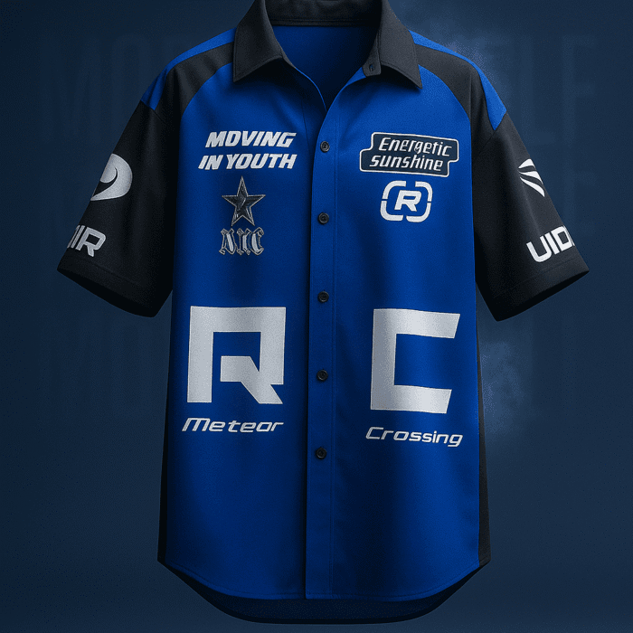 Blue Flame Shirt