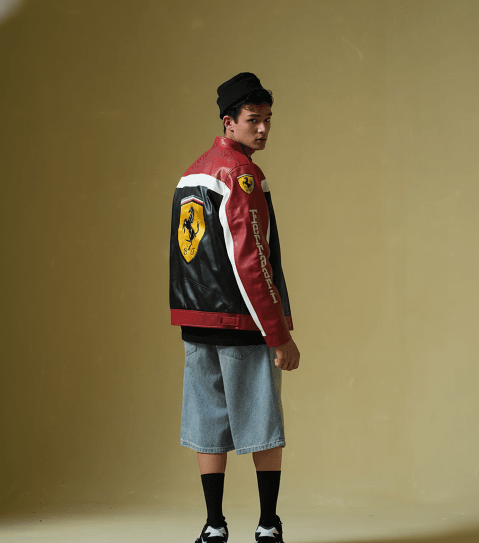 Ferrari Velocity Leather Jacket