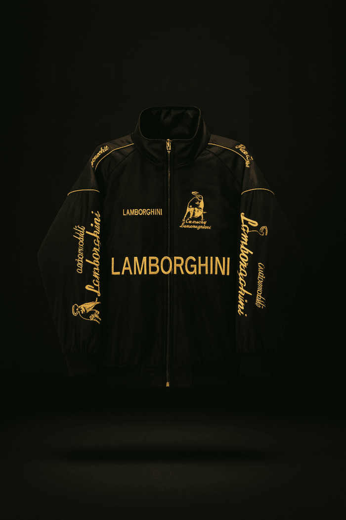 ModYourself Raging Bull Lamborghini Jacket premium parachute motorsport jacket.