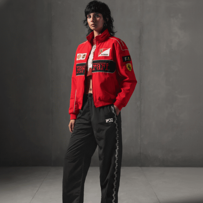 Red Ferrari Monza Spirit Jacket F-1 Limited Edition | Parachute Jacket