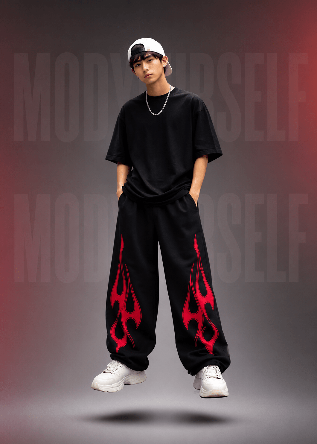 Phantom Flame Trackpantss